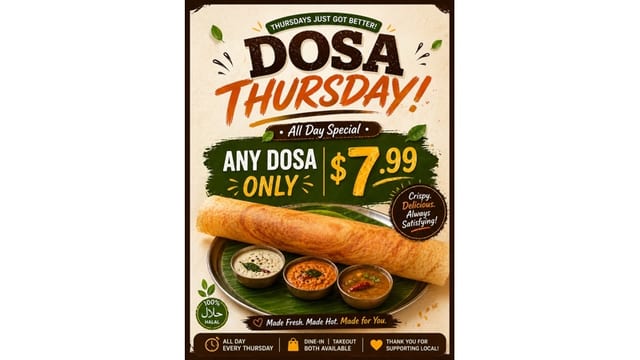 Dosa Thursday