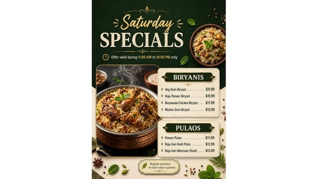 Saturday Specials