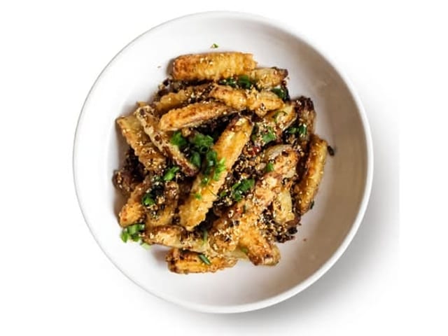 Baby Corn Pepper Fry.