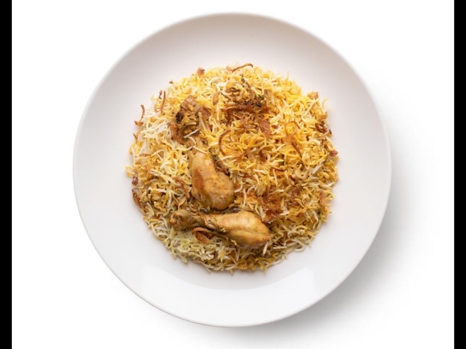 Chicken Fry Piece Biryani.