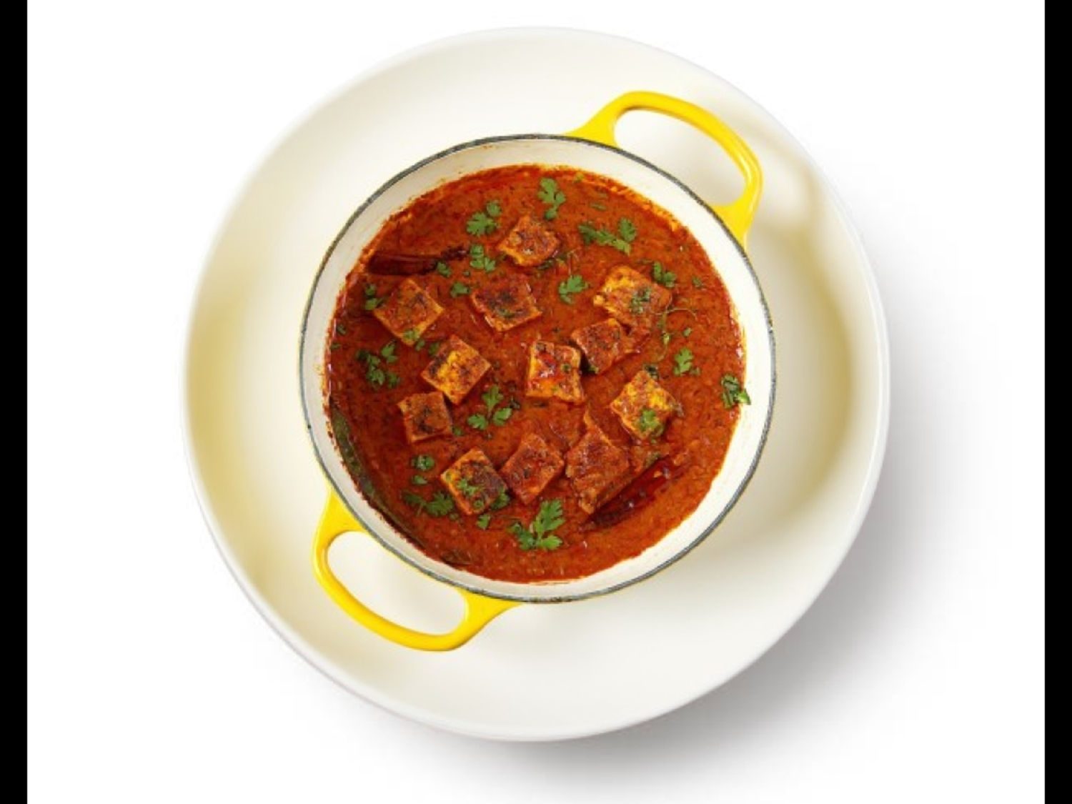 Andhra Paneer Curry.